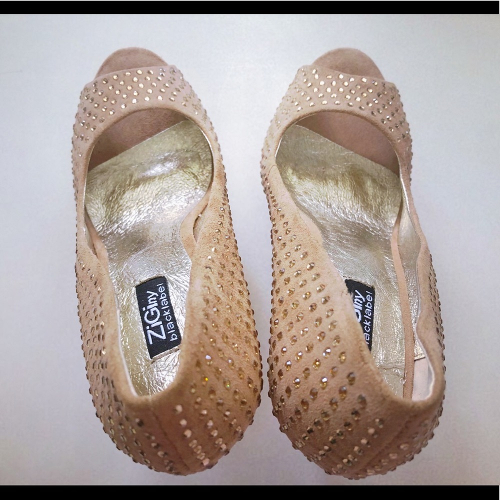 ZigiNY Black Label Shiny Pump Cinnamon - Picture 7 of 9